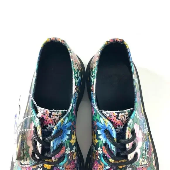 NWT Dr Martens 1461 Wanderlust Floral Oxfords Women’s 5 Lace Up Shoes - Picture 4 of 8